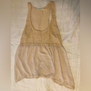 Kimchi Blue Urban Outfitter crochet tank top Sz Small